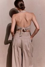 ⁦NURIT KIMHI וסט MARLY קאמל⁩ – תמונה ⁦2⁩