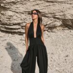 NURIT KIMHI אוברול Via-שחור