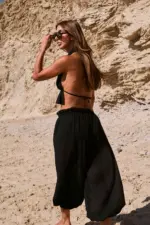 ⁦NURIT KIMHI חולצת CAPRI שחור⁩ – תמונה ⁦3⁩
