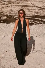 NURIT KIMHI מכנס SIENNA שחור