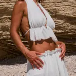NURIT KIMHI חולצת CAPRI לבן