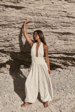 ⁦NURIT KIMHI אוברול Via-שמנת⁩ – תמונה ⁦4⁩